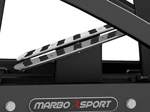 Maszyna na wolny ciężar na mięśnie pleców MF-U017 - Marbo Sport